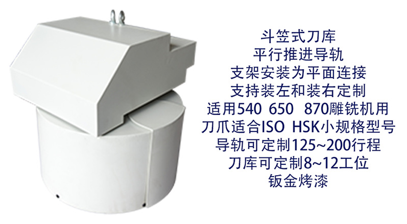 精雕機(jī)刀庫(kù)龍利有幾種選擇？